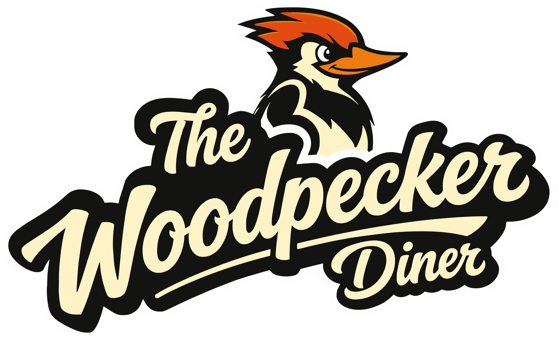 The Woodpecker Diner logo